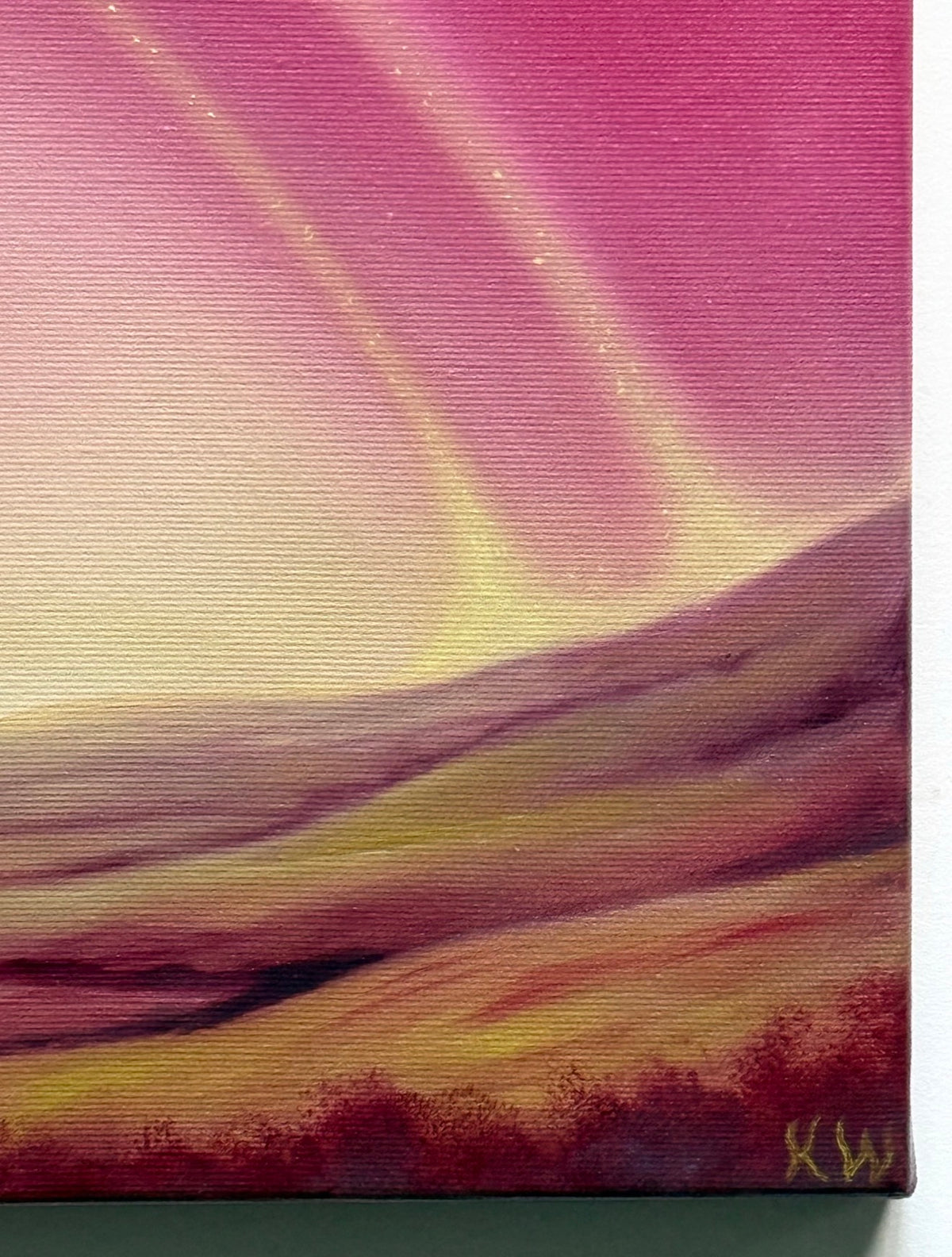 "Dual parhelia" original canvas