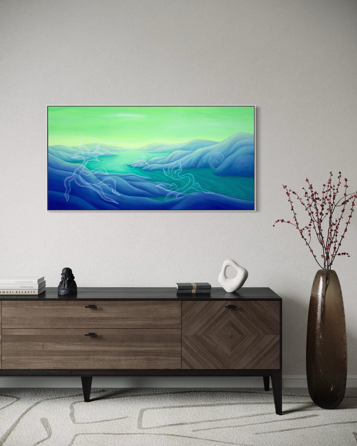 "IT'S DAWNING" original canvas