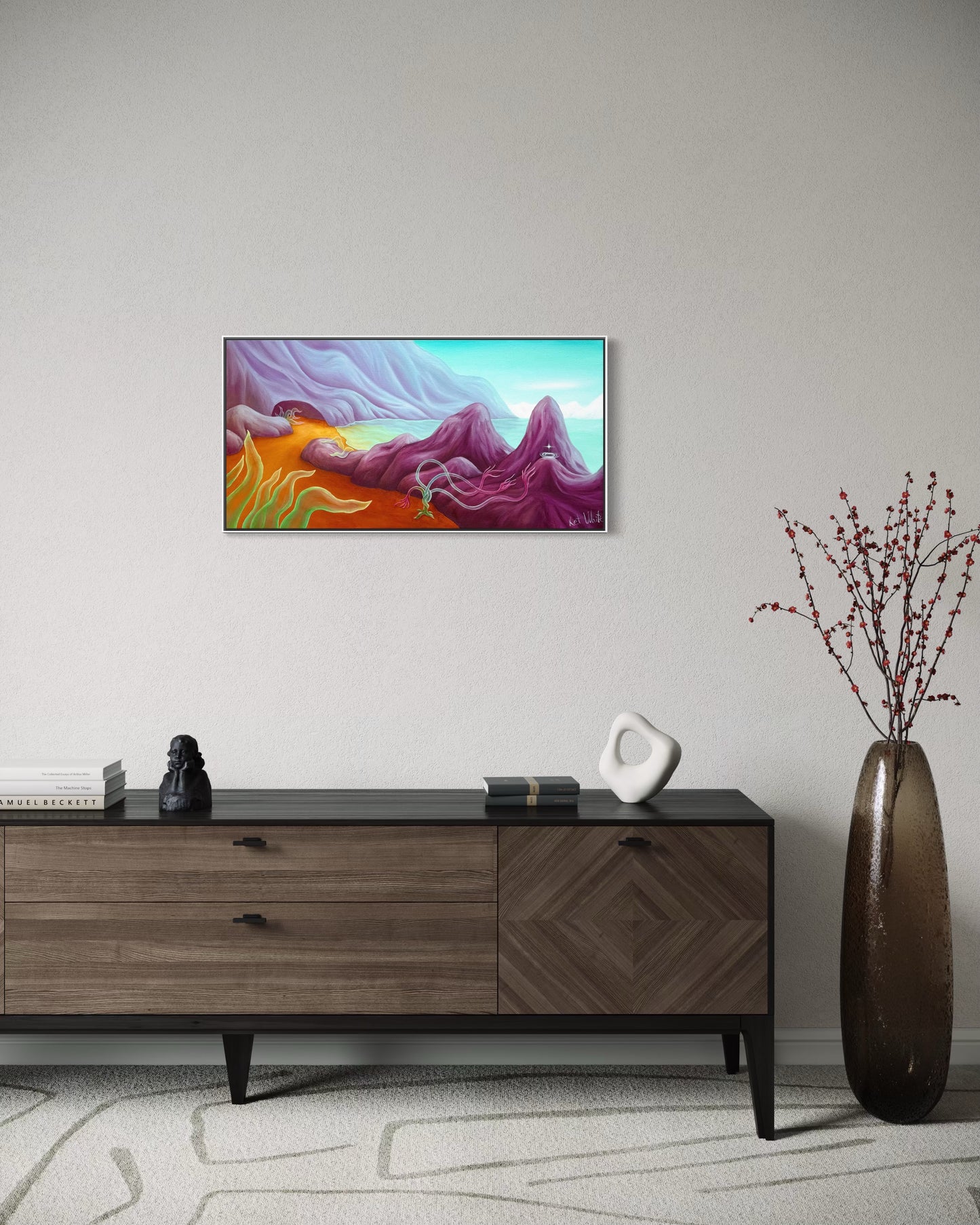 "THE SECRET BAY" original canvas