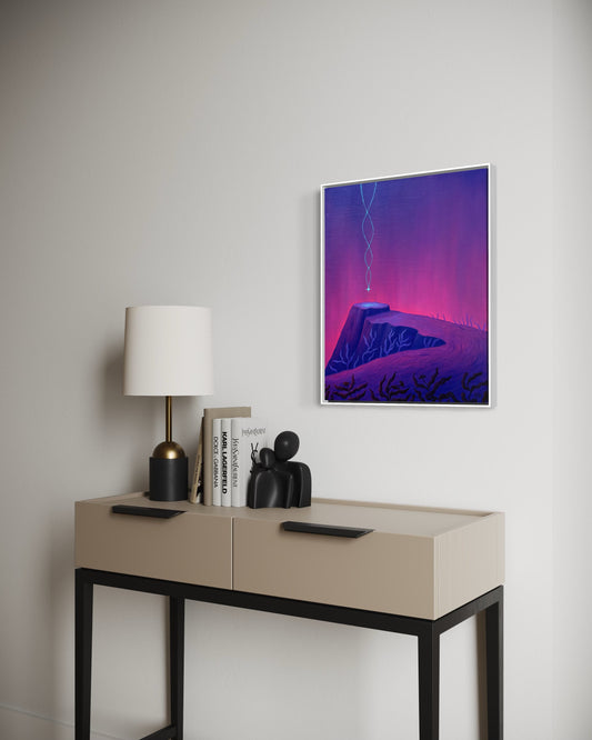 "ON TOP" original canvas