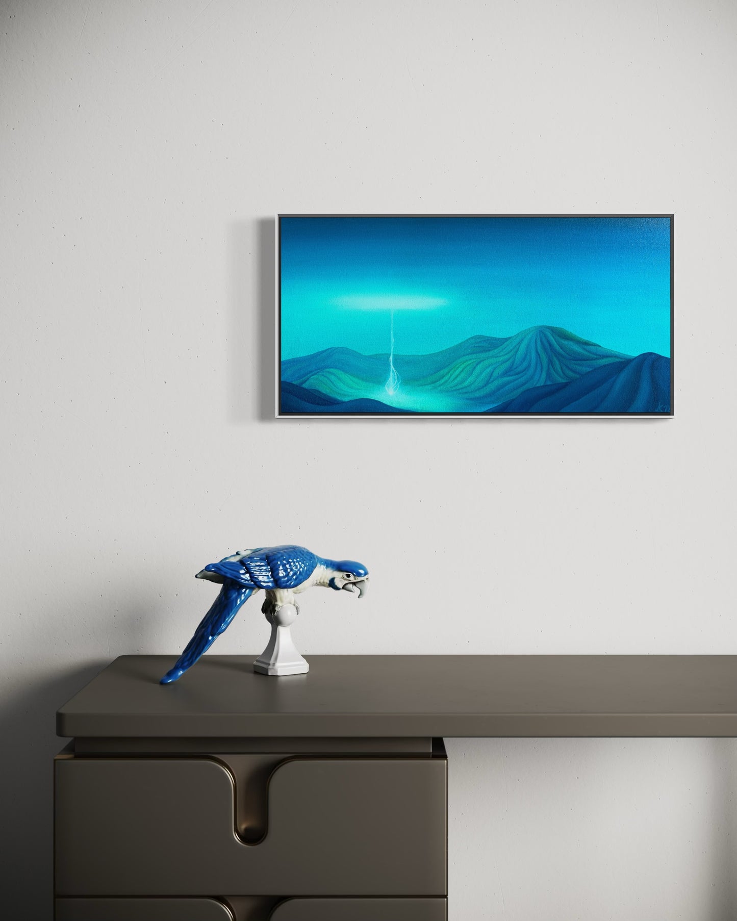 "ARRIVAL" original canvas