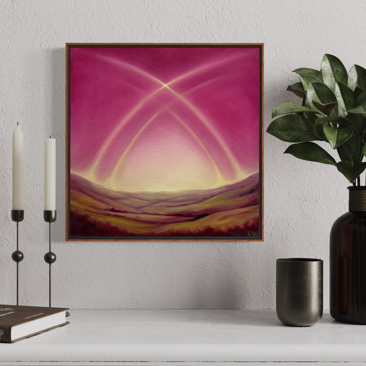"Dual parhelia" original canvas