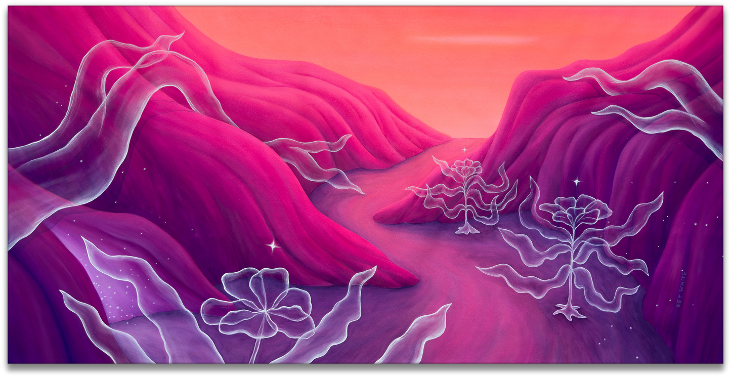"GOLDEN HOUR" original canvas