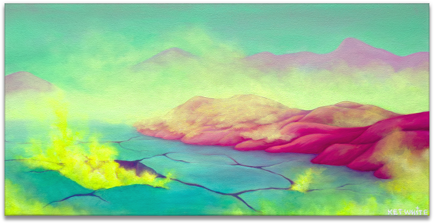 "TOXIC ATMOSPHERE" original canvas