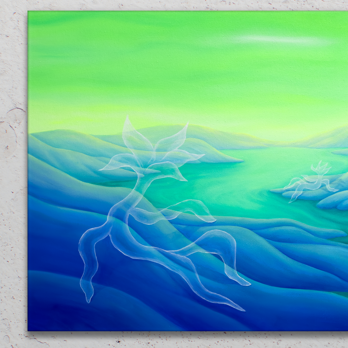 "IT'S DAWNING" original canvas