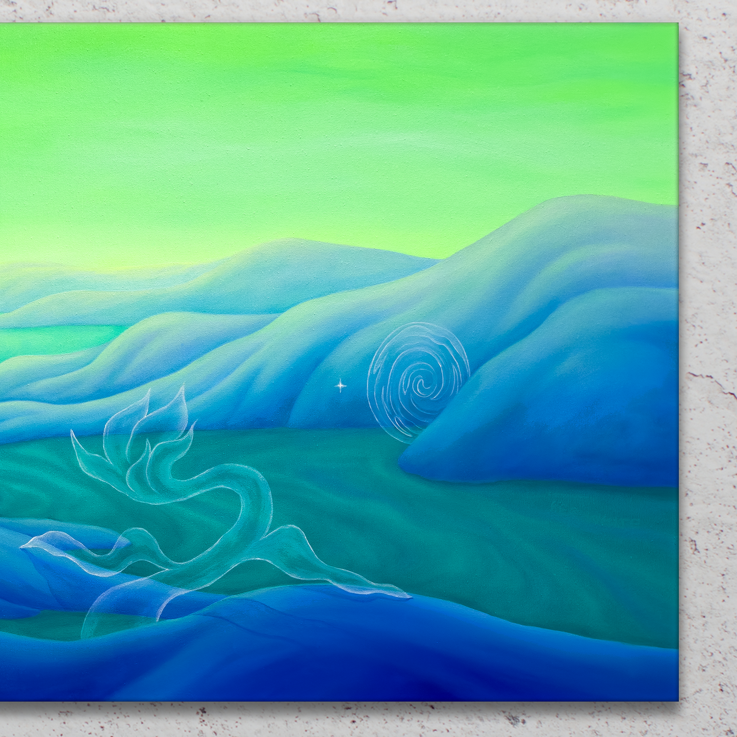"IT'S DAWNING" original canvas