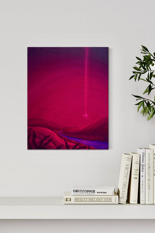 "Enlightenment" original canvas