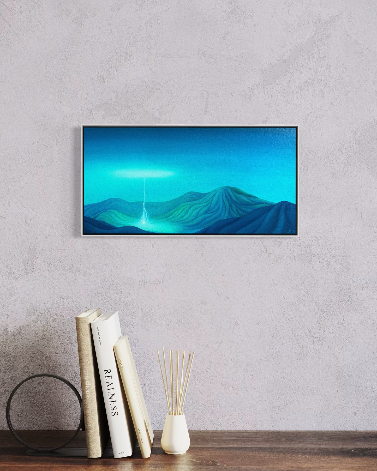 "ARRIVAL" original canvas
