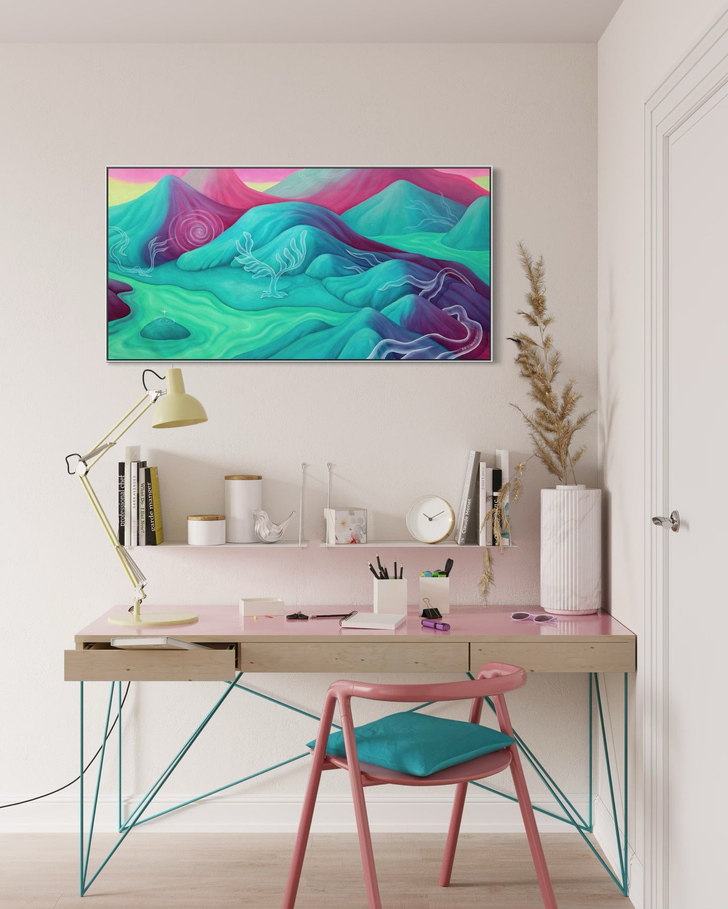 "RIVER BENEATH RIVER" original canvas