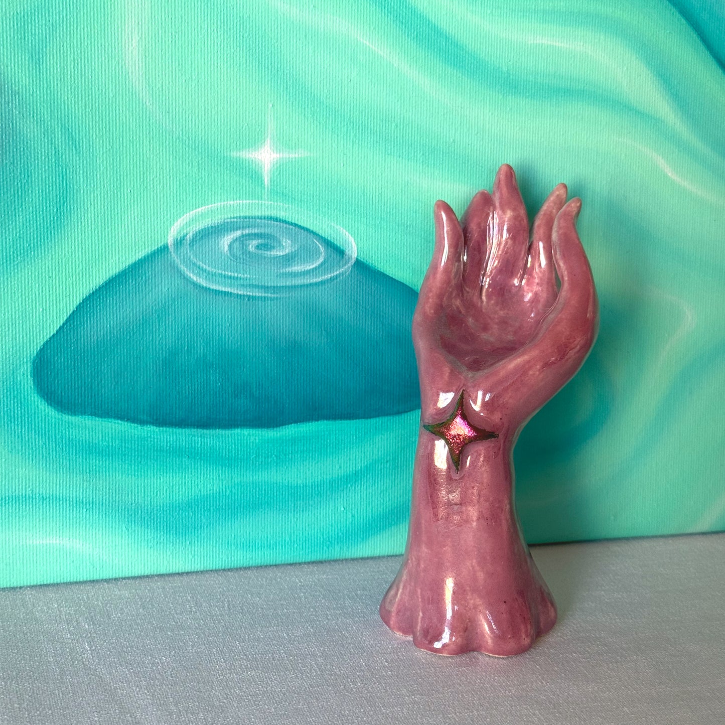"flower's hand"
