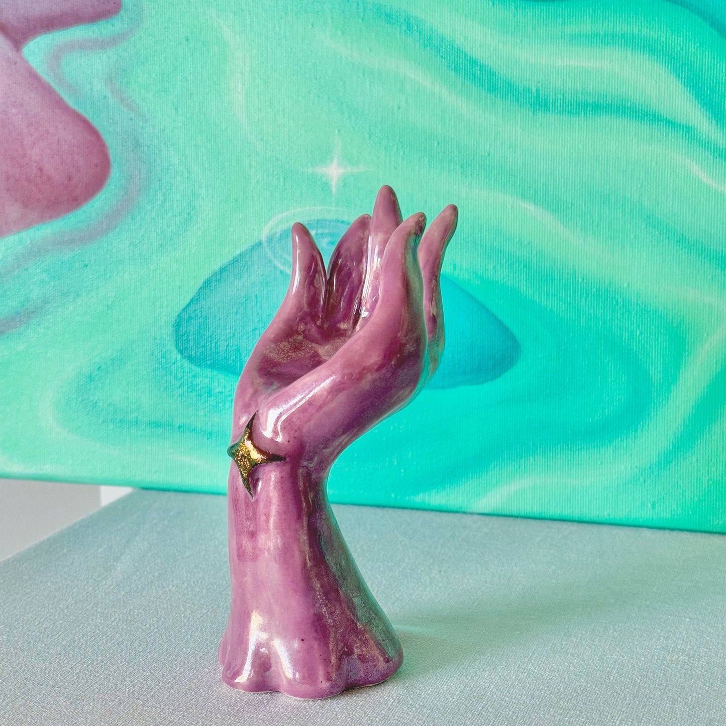 "flower's hand"