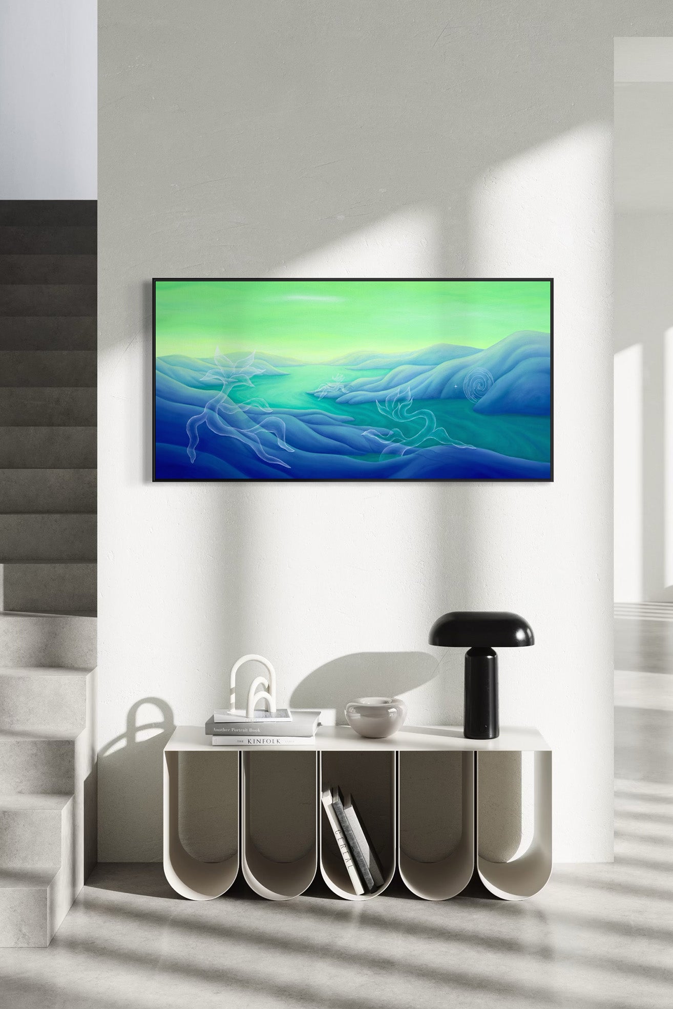 "IT'S DAWNING" original canvas