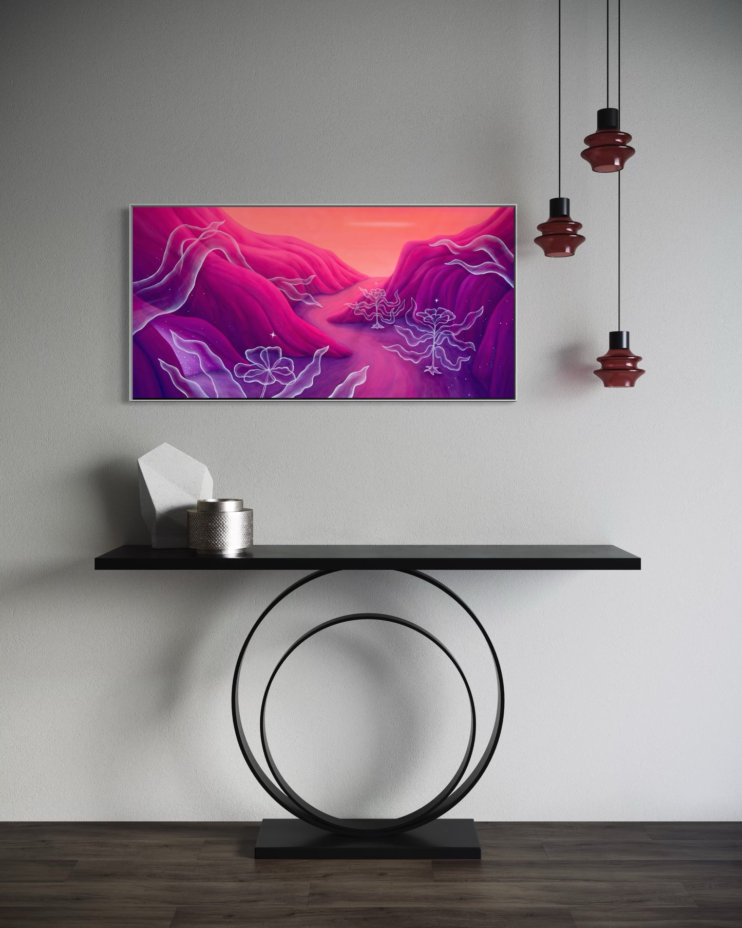 "GOLDEN HOUR" original canvas