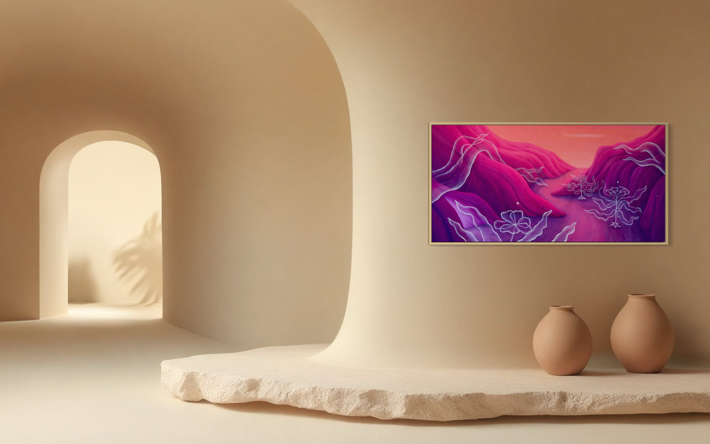 "GOLDEN HOUR" original canvas