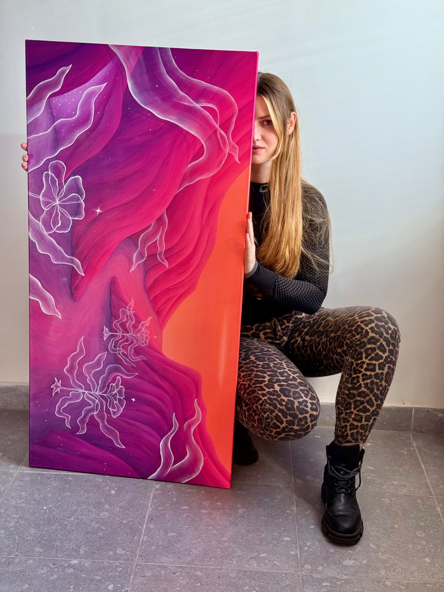 "GOLDEN HOUR" original canvas