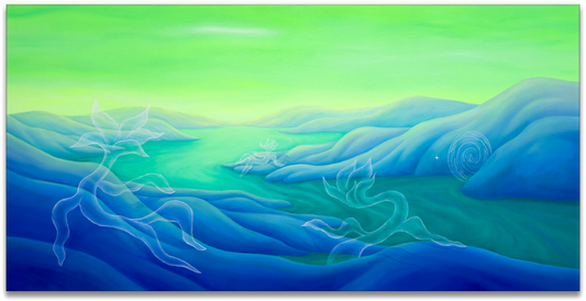 "IT'S DAWNING" original canvas