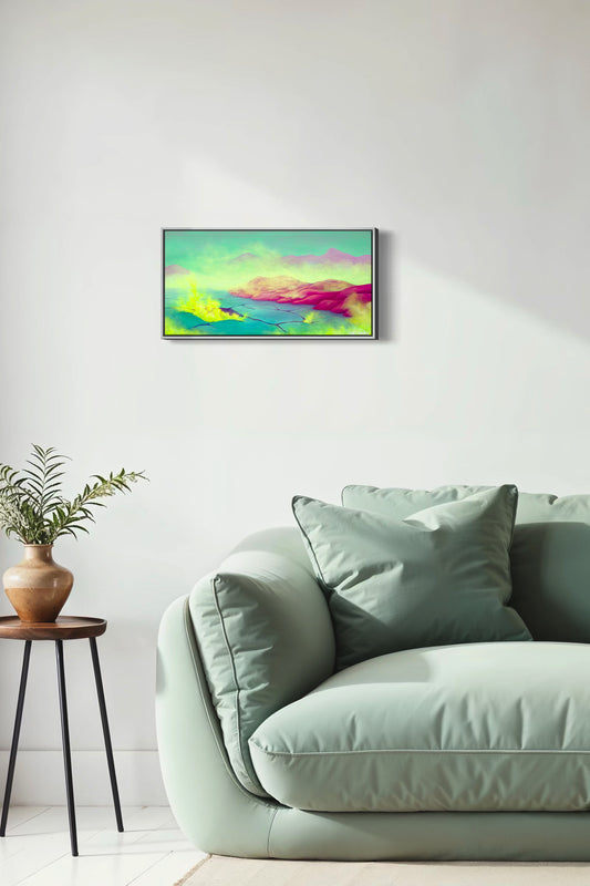 "TOXIC ATMOSPHERE" original canvas
